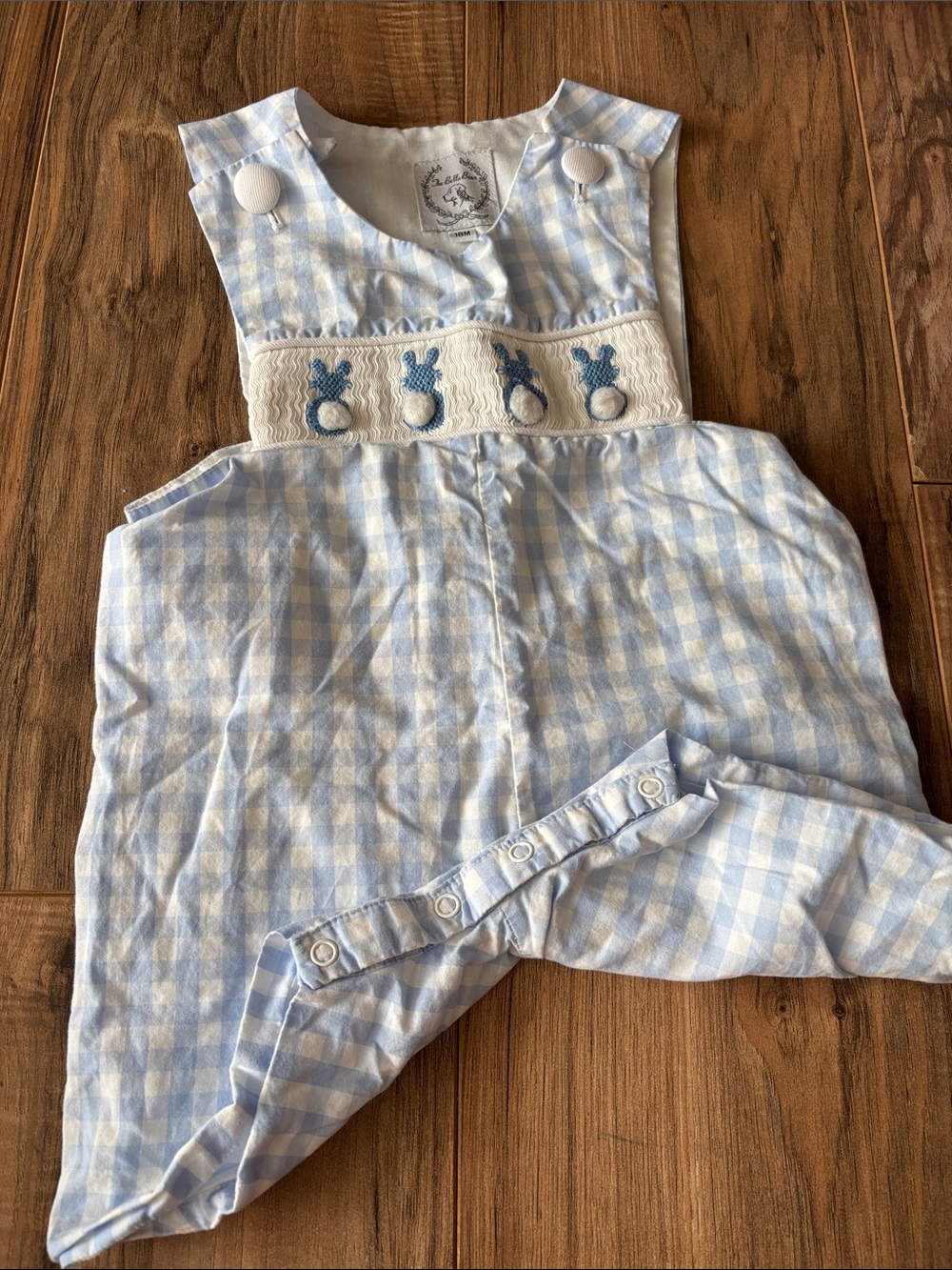 The Bella Bean Baby Boy Easter Romper 18M - Picture 4 of 5
